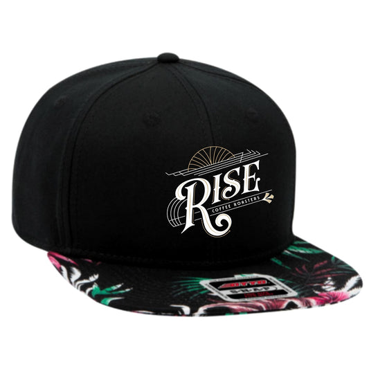 Rise coffee roaster tropical hat for beach