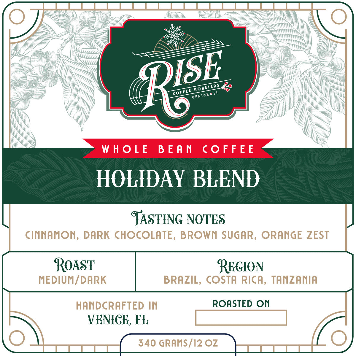 Holiday Christmas Coffee Blend